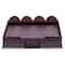 Dacasso Chocolate Brown Leather 23-Piece Conference Room Set DF-3452 - alternate 1